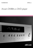 Arcam DV-88-Plus - Owners Manual 